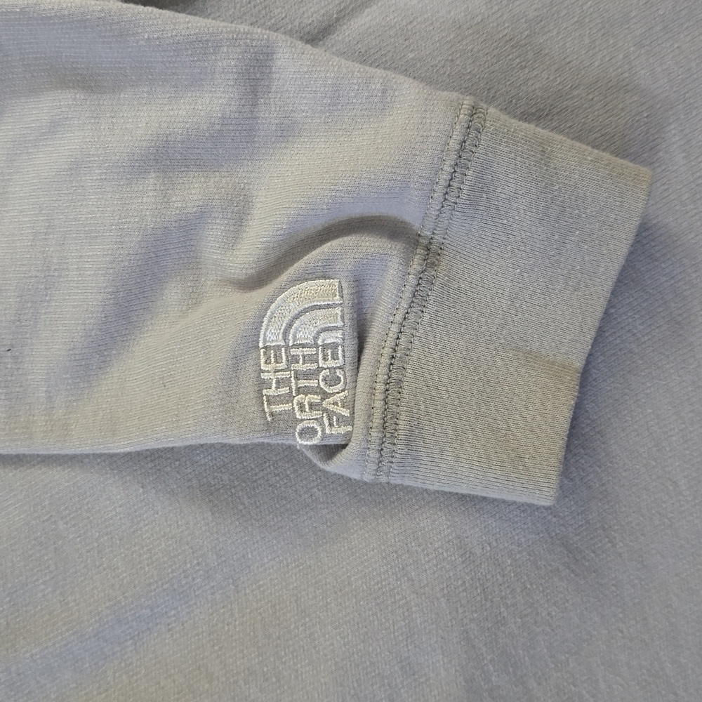 THE NORTH FACE Women's Light Gray Hoodie Long Sleeve Sz XL - Picture 1 of 7